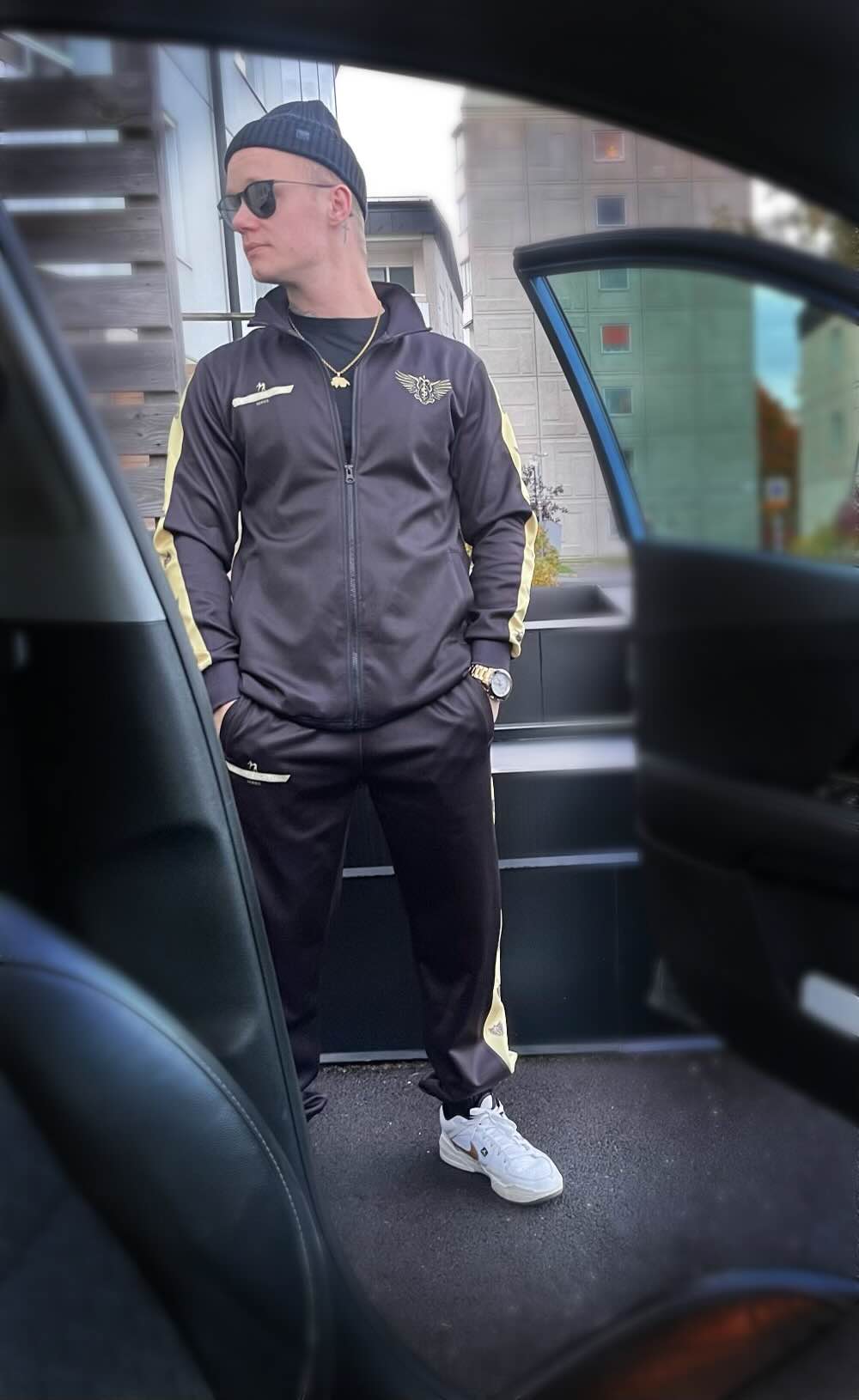 The OG Saint Tracksuit - Svart